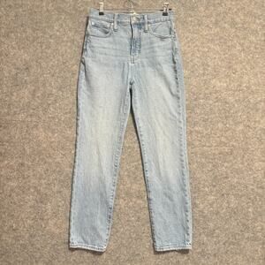Madewell Jeans Womens Size 26 Light Wash Perfect Vintage Jean High Rise Stretch